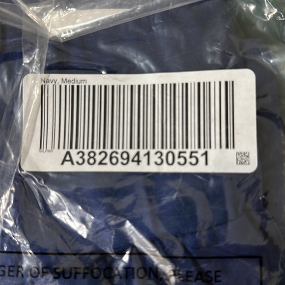 Elizabeth & Clarke Wide Waist Straight Leg Lounge Pant Slash Pockets Nav… - Picture 8 of 8